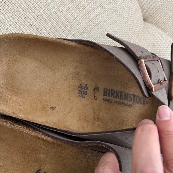 Birkenstock Arizona Men\'s Sandal Color Brown - Size 46 main image 9